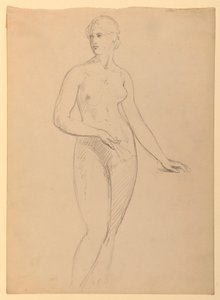 Ritning, fru Henry Schieffelin, S, 1881 av Daniel Huntington