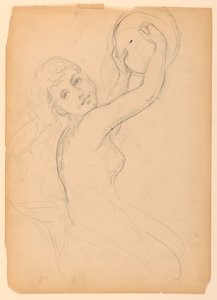 Teckning, Studie till The National Ac, 1887 av Daniel Huntington