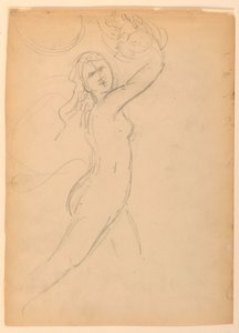 Teckning, Studie till The National Ac, 1887 av Daniel Huntington