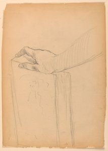 Teckning, Studie till The National Ac, 1887 av Daniel Huntington