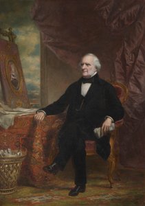 George Peabody (1795-1869) av Daniel Huntington