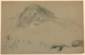 Ser söderut, Mount Mansfield, Vermont av Daniel Huntington
