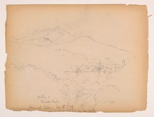 MOAT Mountain och Knowles Pond, New Hampshire av Daniel Huntington