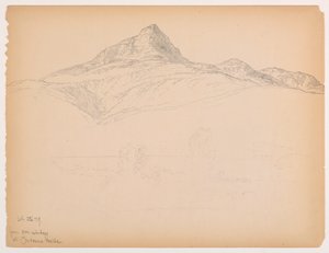 Mount Chocorua från Chocorua House av Daniel Huntington