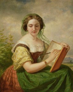 Sketchern, porträtt av Mademoiselle Rosina
