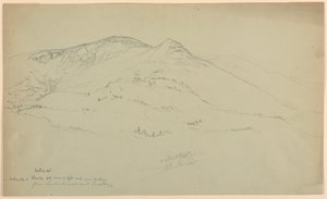 Welch Mountain i Waterville och Thornton, New Hampshire, från Sandwich Notch Road, Campton av Daniel Huntington