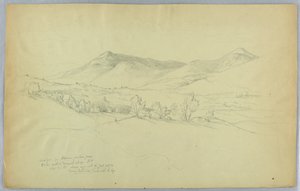 Whiteface Mountain, norr om Tamworth Village, New Hampshire av Daniel Huntington