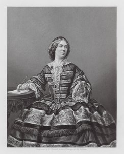Amy Sedgwick, brittisk skådespelerska (gravyr) av Daniel John. Pound