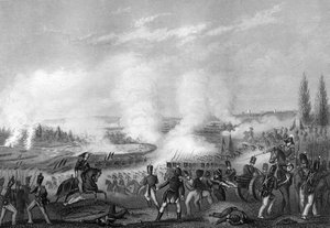 Slaget vid Talavera, Spanien, 27-28 juli 1809 c1857.