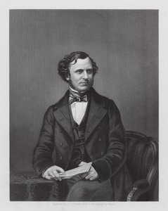 Edward Henry Stanley, Lord Stanley, brittisk politiker (gravyr)