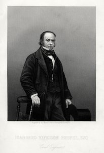 Isambard Kingdom Brunel, brittisk ingenjör, c1880. av Daniel John Pound