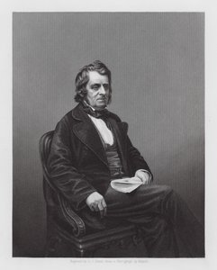John Arthur Roebuck, brittisk politiker (gravyr)