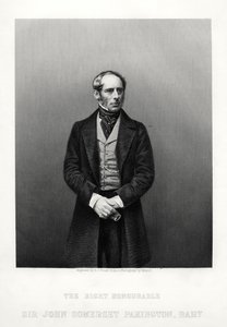 John Somerset Pakington, 1:e baron Hampton, engelsk politiker, c1880. av Daniel John Pound