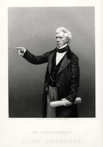 The Right Honorable Henry Brougham, Lord High Chancellor of Great Britain, c1880 av Daniel John Pound