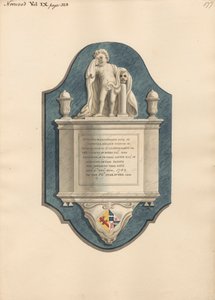Minnesmärke till Isabella Nelson från Norwood Church av Daniel Lysons