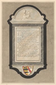 Minnesmärke över Mrs. Mary Gregory, Caroline Gregory, John Gregory, Abigail Gregory, William Gregory, Mary Abigail Gregory, sex barn: Charlotte, Louisa, Georgina, Michael, Emma och George Gregory och Charles John Gregory från Cranford Church av Daniel Lysons