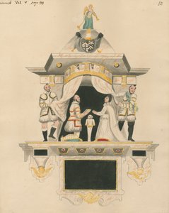 Minnesmärke för Sir Thomas Chaloner av Daniel Lysons