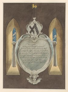 Minnesmärke till Susannah Kidwell från Norwood Church av Daniel Lysons