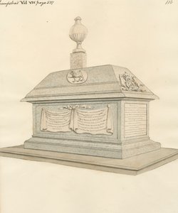 Nathaniel Lord Delamer och Henry och George Booth från Hampstead Church av Daniel Lysons