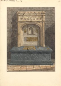 Graven av Gregory Lovell och hans fru Anne, Harlington Church