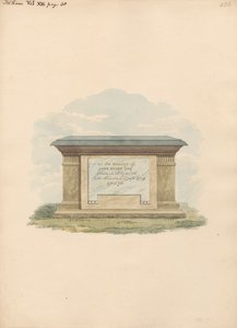 Tomb of John Evans från Feltham Church