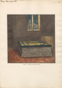 Tomb of Thomas Higate från Hayes Church av Daniel Lysons