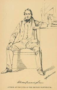 Allan Conningham av Daniel Maclise