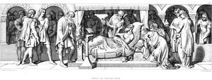 Edward Bekännarens död, 1042 1866 av Daniel Maclise