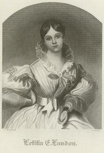 Letitia Elizabeth Landon av Daniel Maclise