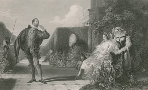 Malvolio, tolfte natten av Daniel Maclise