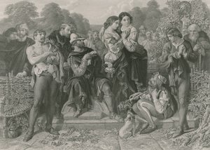 Orlando och brottaren, som du vill av Daniel Maclise