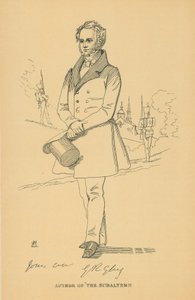 Rev George Robert Gleig av Daniel Maclise