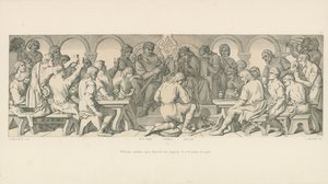 William overdrager Harold en normannisk riddersvendes værdighed av Daniel Maclise