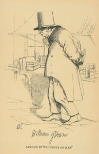William Godwin av Daniel Maclise