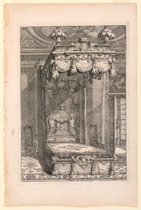 Design för State Bedchamber, i Second Livre d