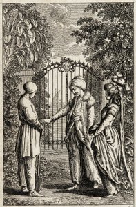 Adelheim von Veltheim av Daniel Nikolaus Chodowiecki