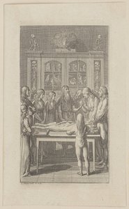 Anatomisk institution av Daniel Nikolaus Chodowiecki