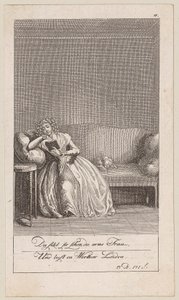 Blad 11 till Blumauers "Aeneid" av Daniel Nikolaus Chodowiecki