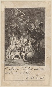 Plansch 11 till Shakespeares ”Coriolanus” av Daniel Nikolaus Chodowiecki