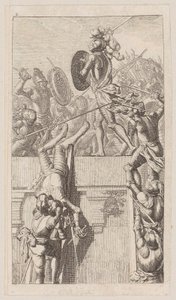 Blad 2 till "Preussisk-brandenburgsk statshistoria", andra delen av Daniel Nikolaus Chodowiecki