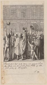 Blad 7 ur serien ”Brandenburgs historia” av Daniel Nikolaus Chodowiecki