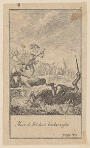 Plansch 9 till "Korstågens historia" av Joh. Christoph Mayer av Daniel Nikolaus Chodowiecki