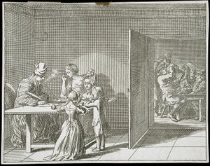 Illustration till Basedows "Elementarverk" av Daniel Nikolaus Chodowiecki
