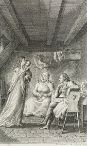 Illustration till ”Beckers almanacka för 1799” av Daniel Nikolaus Chodowiecki
