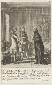 Plansch 4 till ”Brandenburgs historia för 1793” av Daniel Nikolaus Chodowiecki