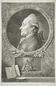 Porträtt av Friedrich Eberhard von Rochau av Daniel Nikolaus Chodowiecki