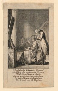 The Hair-Do, Illustration för "Königl: Grosbrit [anian] genealogisk kalender för 1780-året Lauenberg av J.G. Berenberg" av Daniel Nikolaus Chodowiecki
