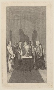 Titelkopparstick till Salzmanns ”Carl von Carlsberg”, andra delen av Daniel Nikolaus Chodowiecki