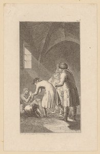 Titelgravyr till Westphals ”Wilhelm Edelwald”, andra bandet av Daniel Nikolaus Chodowiecki