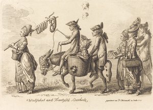 Pilgrimsfärd till franska Bucholz (pilgrimsfärd till franska Bucholz) av Daniel Nikolaus Chodowiecki